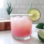Quick Prickly Pear Margarita Mocktail
