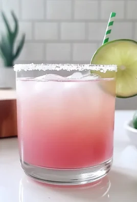 Quick Prickly Pear Margarita Mocktail