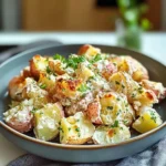 Crispy Smashed Potato Salad