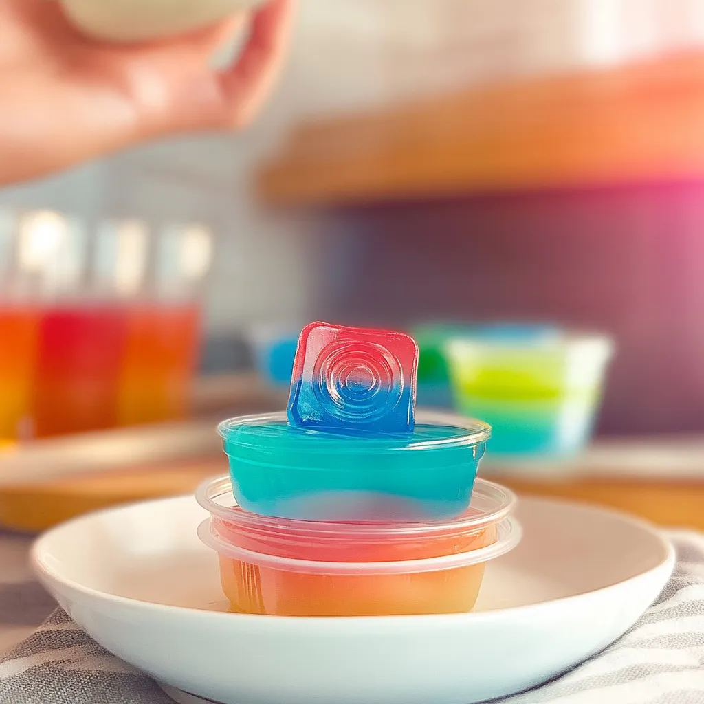 POOL PARTY JELLO SHOTS