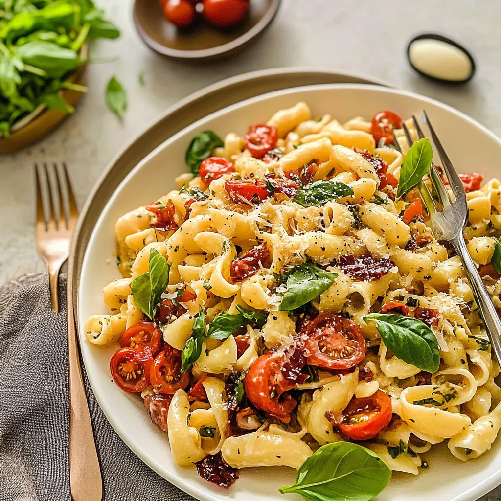 SUN-DRIED TOMATO PASTA SALAD