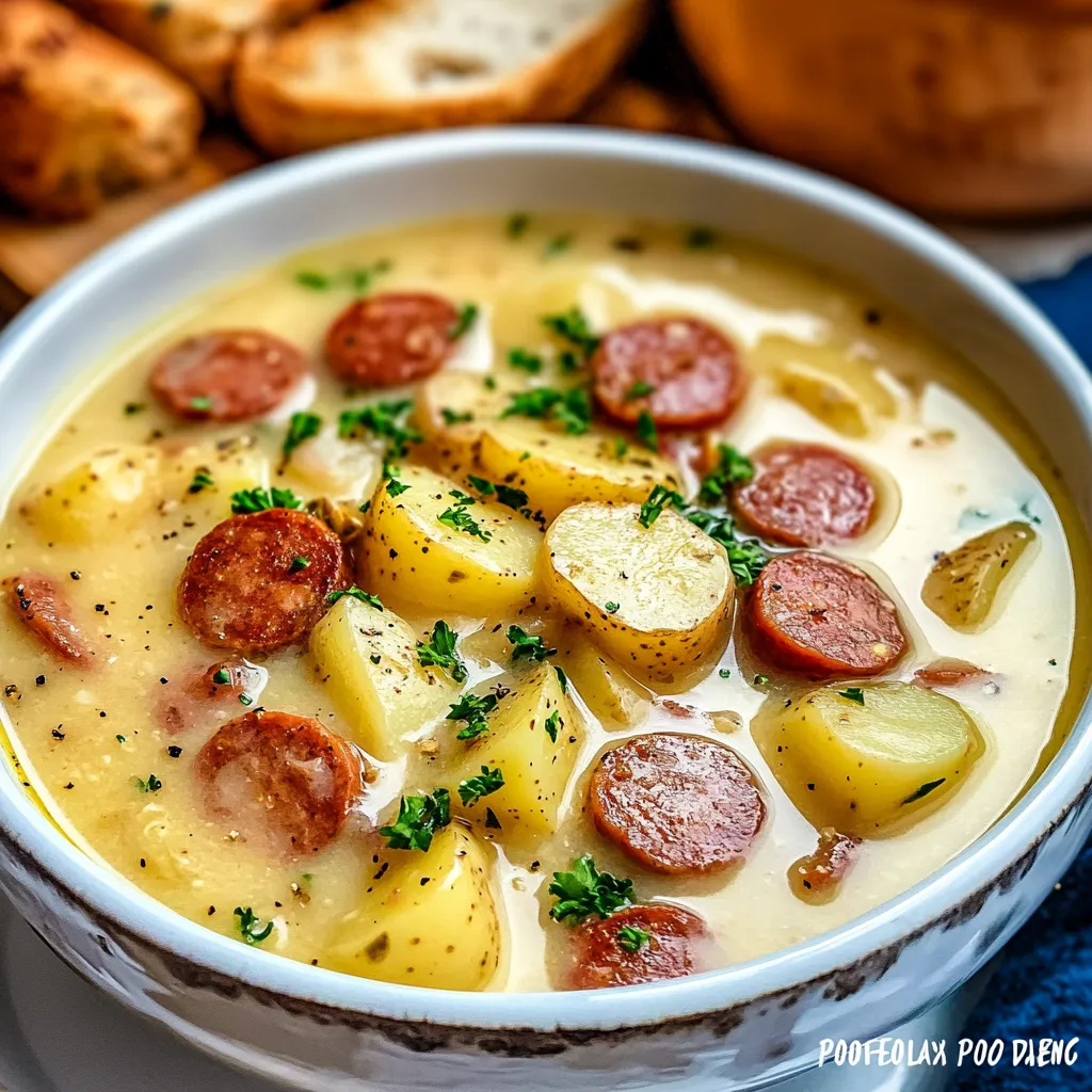 Kielbasa Potato Soup Recipe