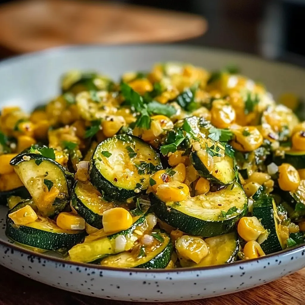Zucchini and Corn: Calabacitas
