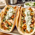 Sheet Pan Chicken Pitas With Herby Ranch