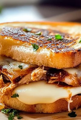 BBQ Chicken Grilled Cheese
