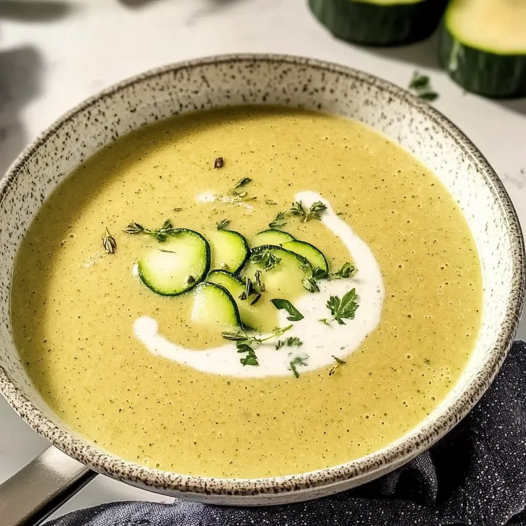 Potato & Zucchini Soup