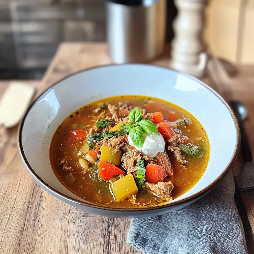 ITALIAN SUMMER SOUP