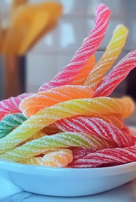Homemade Kool-Aid Licorice Ropes