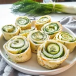 Light and Refreshing Cucumber Dill Pinwheels
