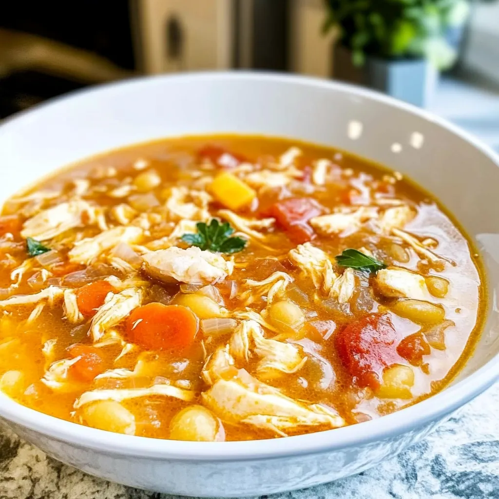 SICILIAN CHICKEN SOUP