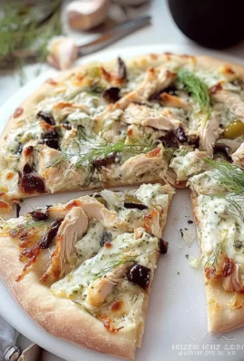 Chicken Tzatziki Pizza