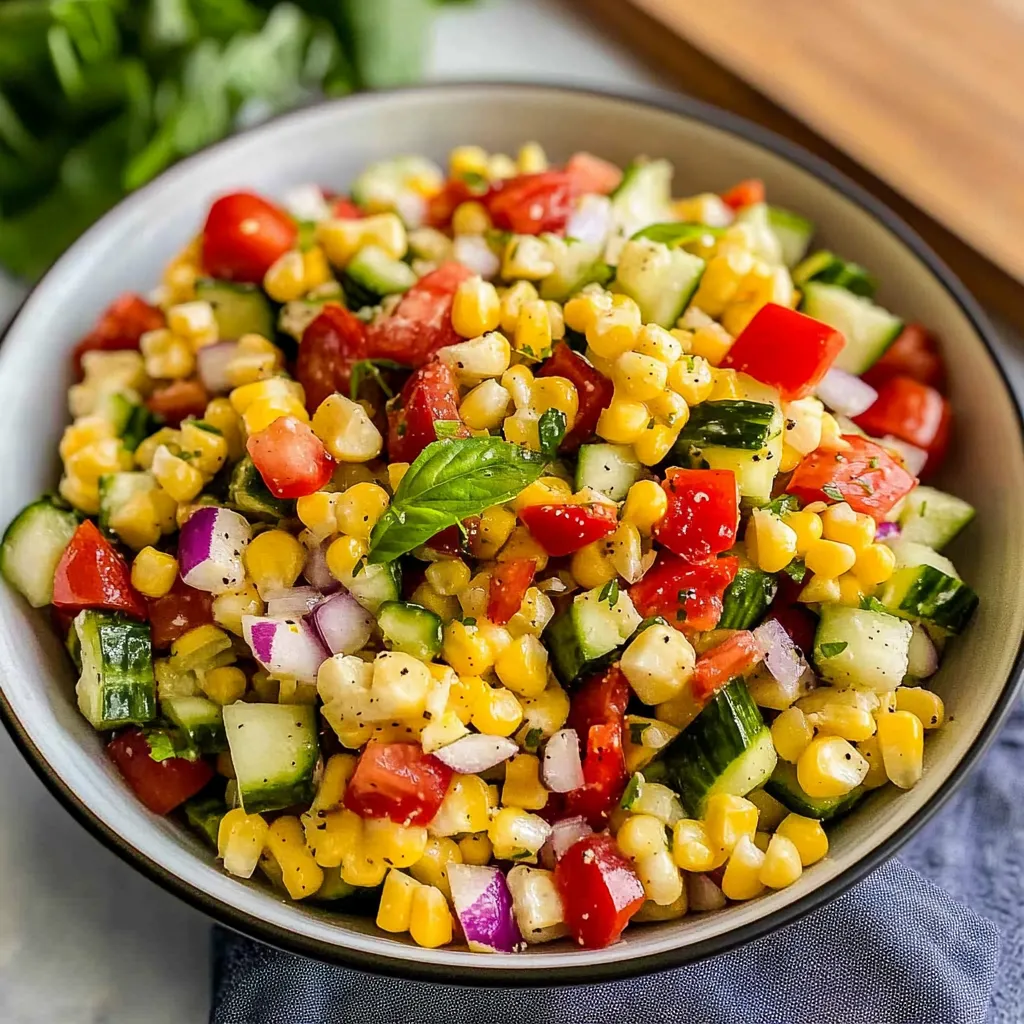 SUMMER FRESH CORN SALAD