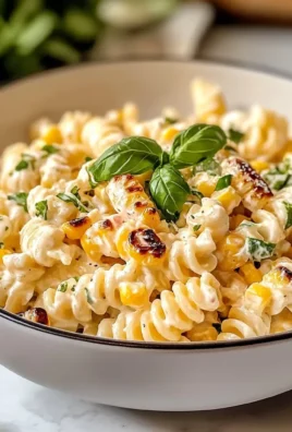 Creamy Street Corn Pasta Salad
