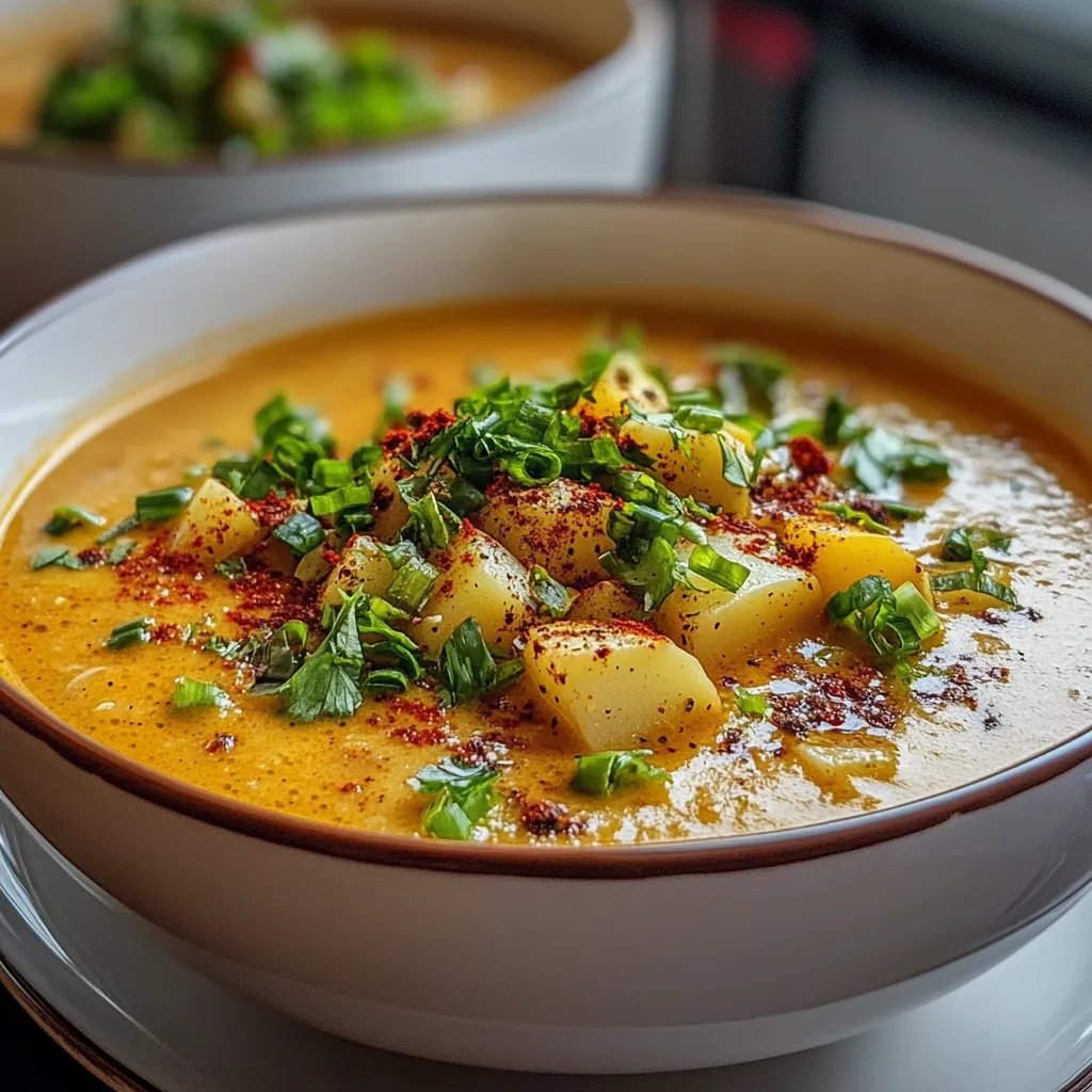 Spicy Cajun Potato Soup