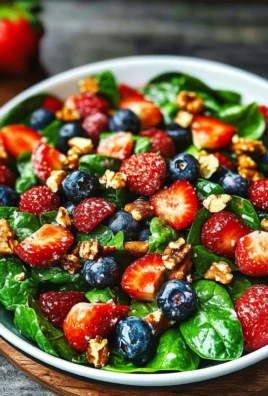 15-MINUTE STRAWBERRY SPINACH SALAD