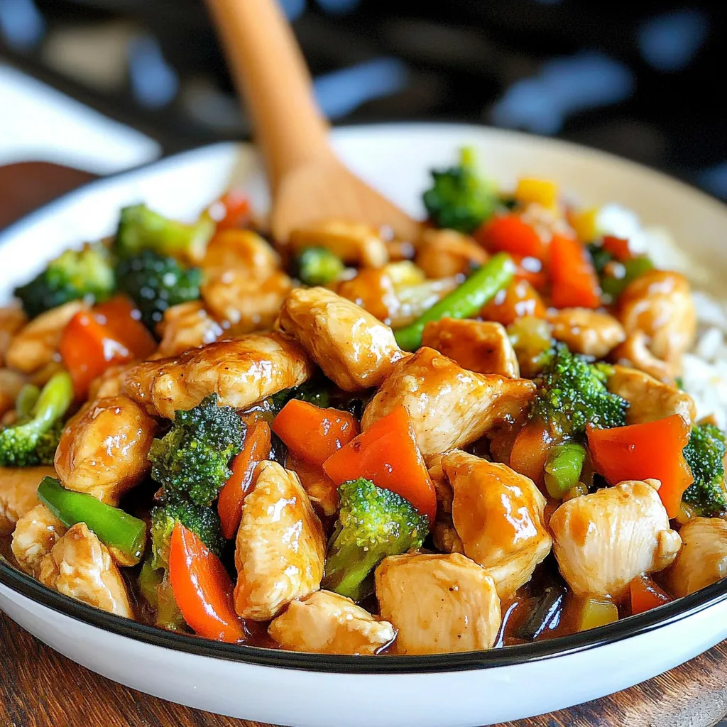 EASY CHICKEN STIR FRY RECIPE