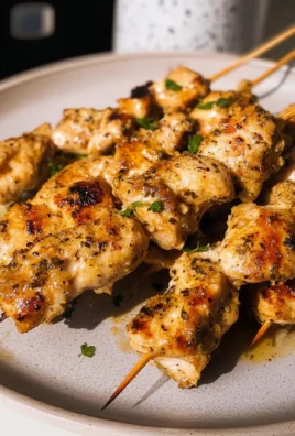 Easy Chicken Skewers (Oven, Grill or Air Fryer!)